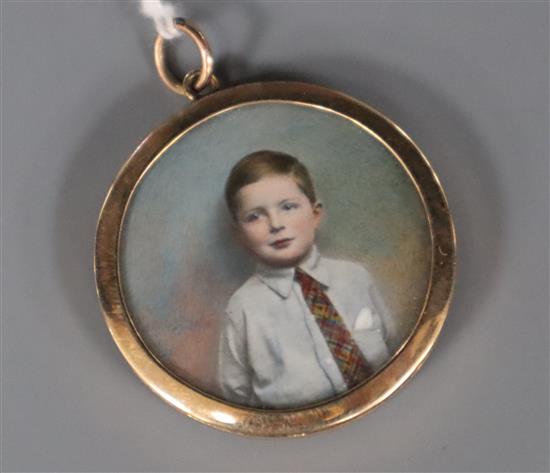 A portrait miniature